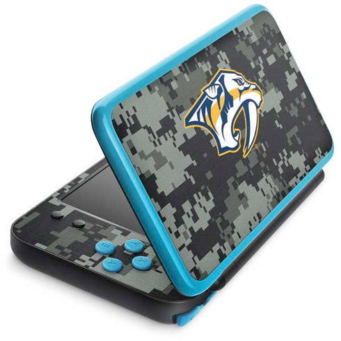 NHL Nashville Predators Camo Nintendo Skins